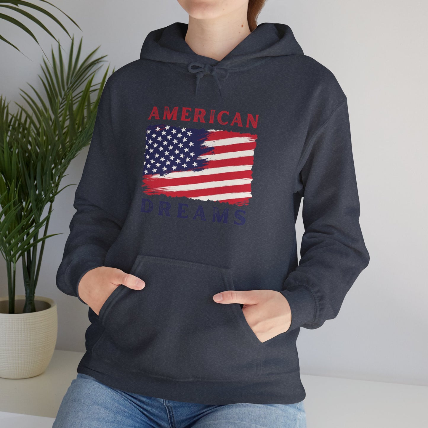 Gildan_american Dreams_Unisex Heavy Blend™ Hooded Sweatshirt