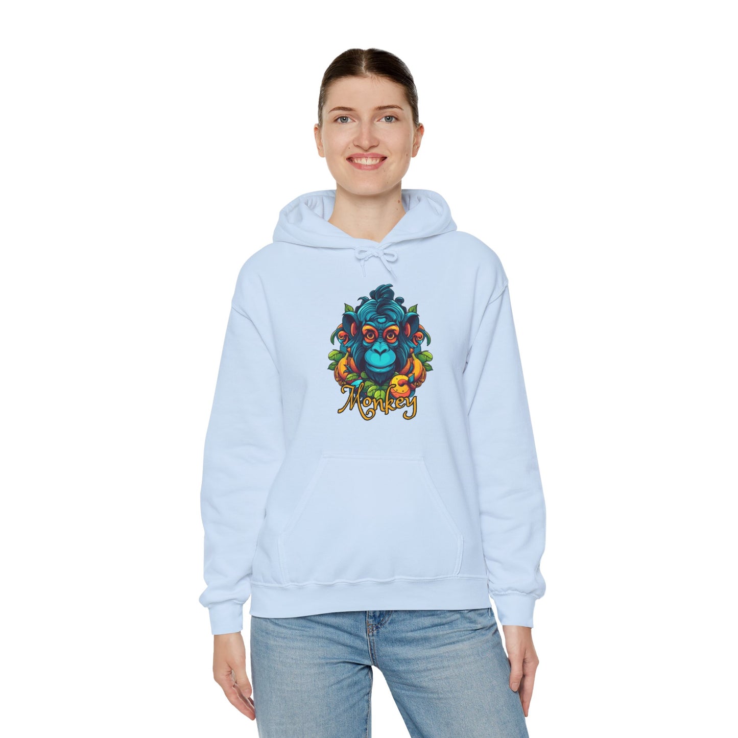 Gildan_ Monkey Graphics_Unisex Heavy Blend™ Hooded Sweatshirt