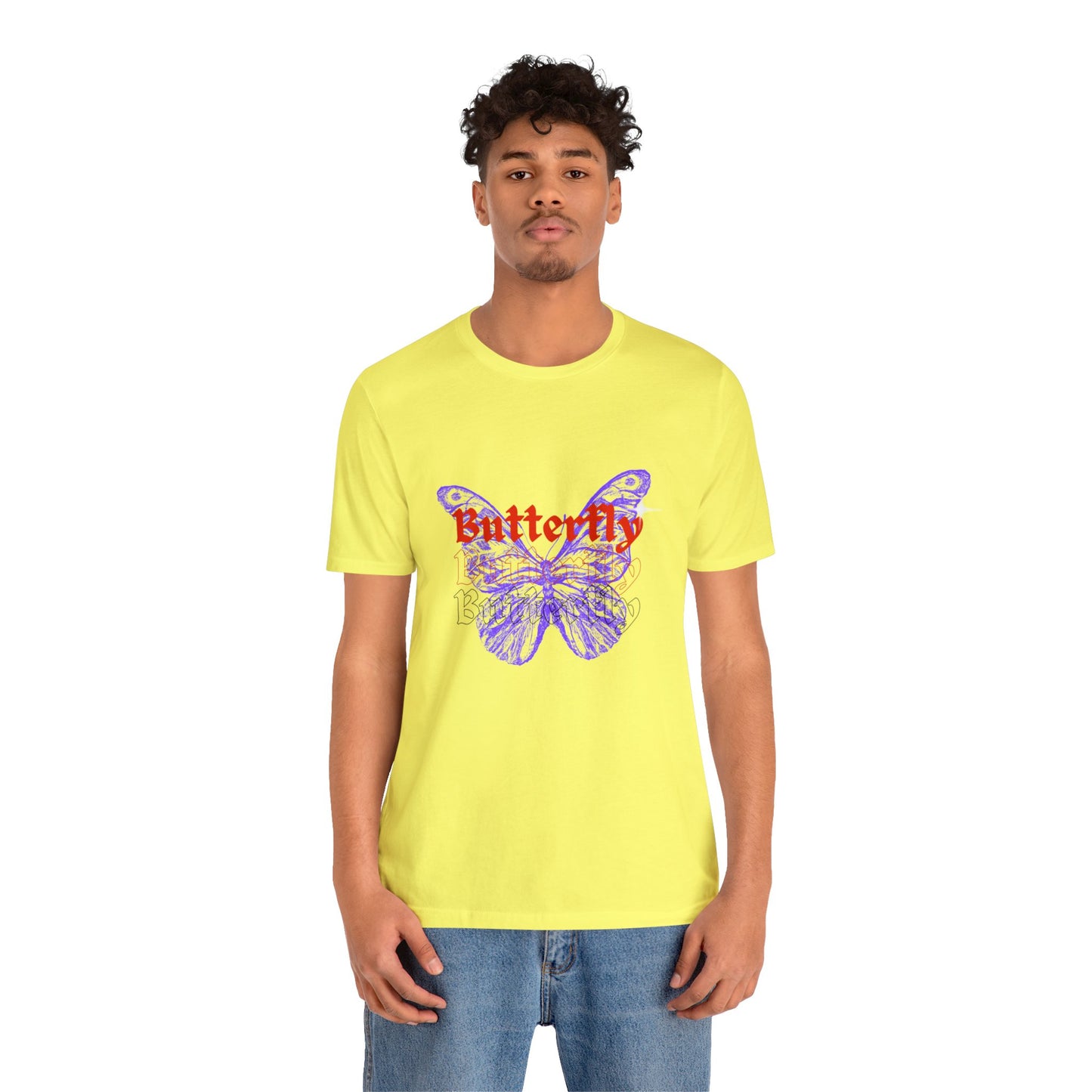 Bella+Canvas_ Butterfly_Unisex Jersey Short Sleeve Tee