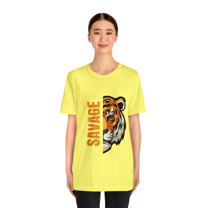 Bella+Canvas Savage Tiger_Unisex Jersey Short Sleeve Tee