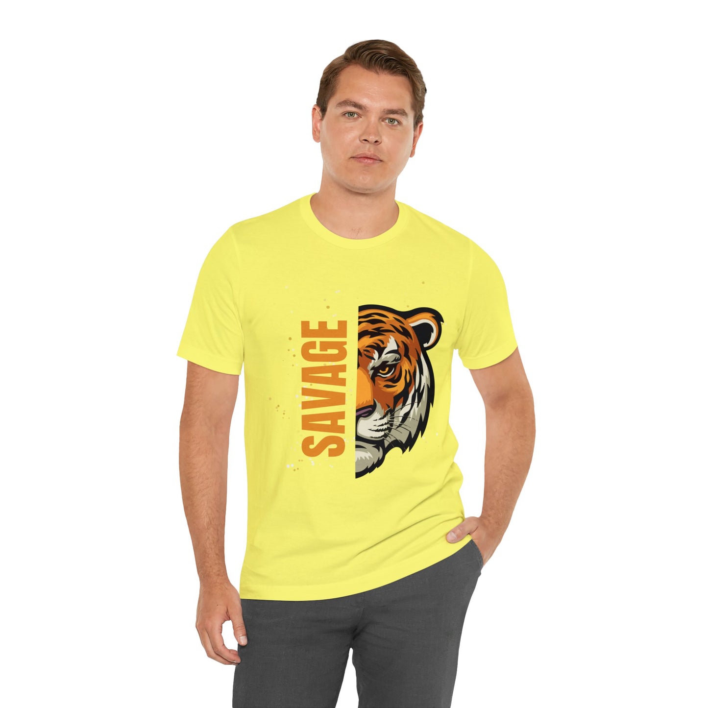 Bella+Canvas Savage Tiger_Unisex Jersey Short Sleeve Tee