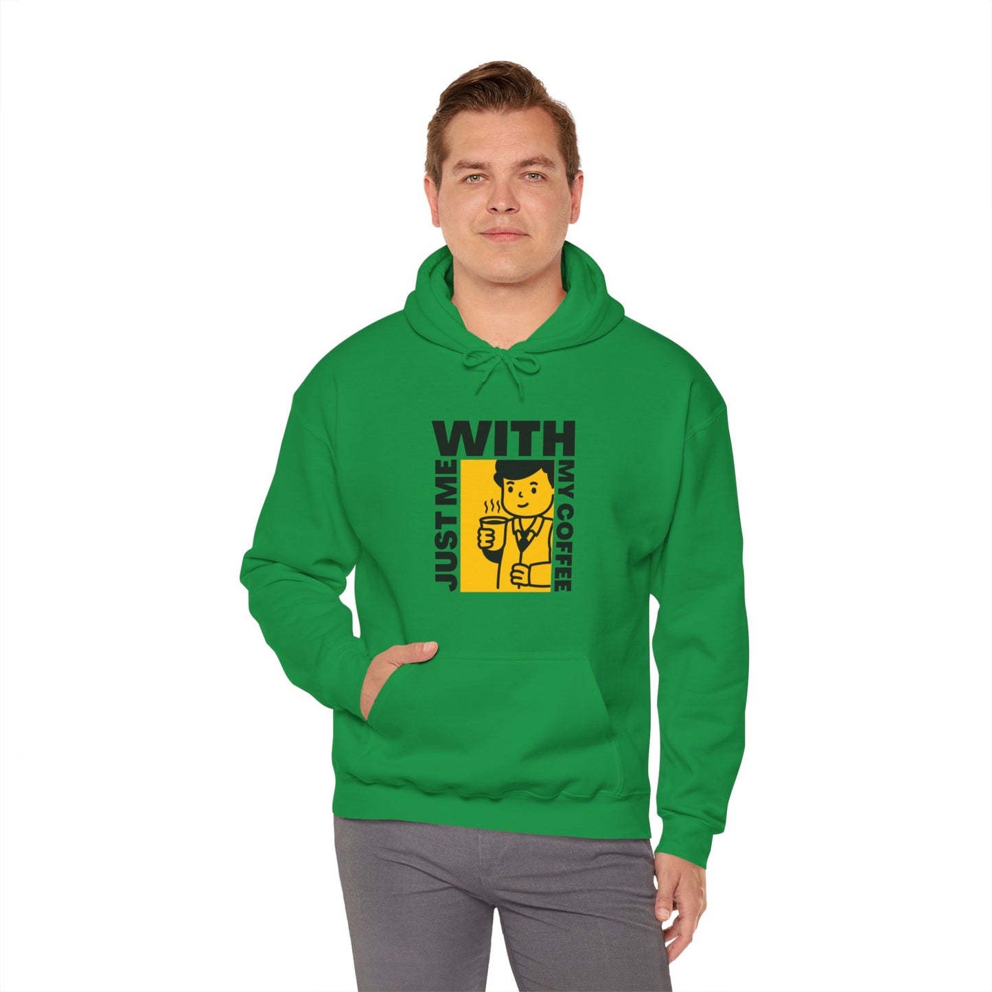 Gildan_Coffee_Unisex Heavy Blend™ Hooded Sweatshirt