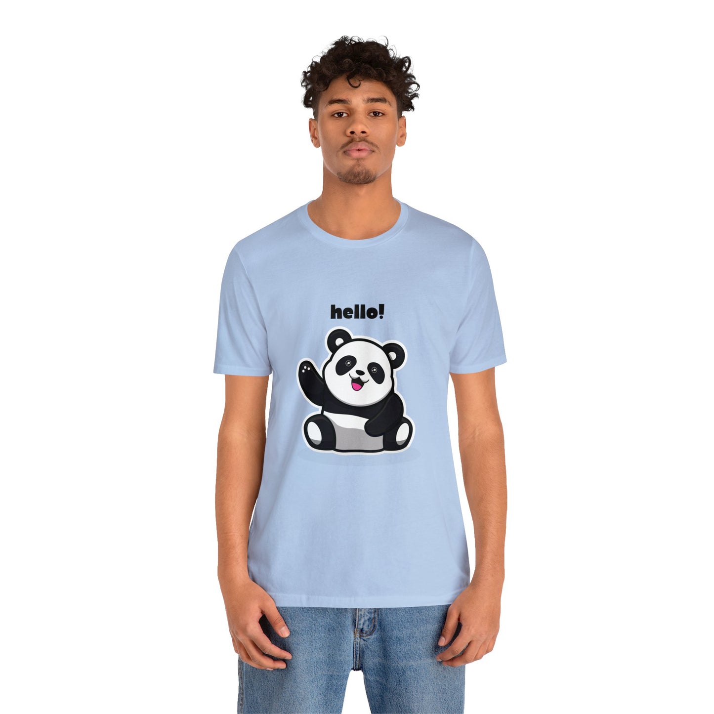 Bella+Canvas_Panda_Unisex Jersey Short Sleeve Tee