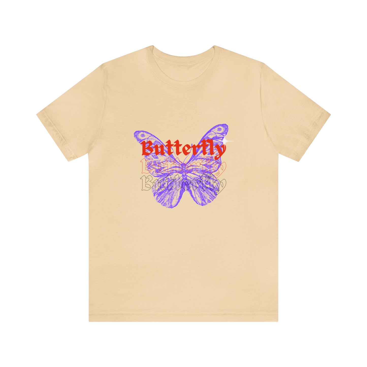 Bella+Canvas_ Butterfly_Unisex Jersey Short Sleeve Tee