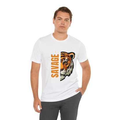 Bella+Canvas Savage Tiger_Unisex Jersey Short Sleeve Tee