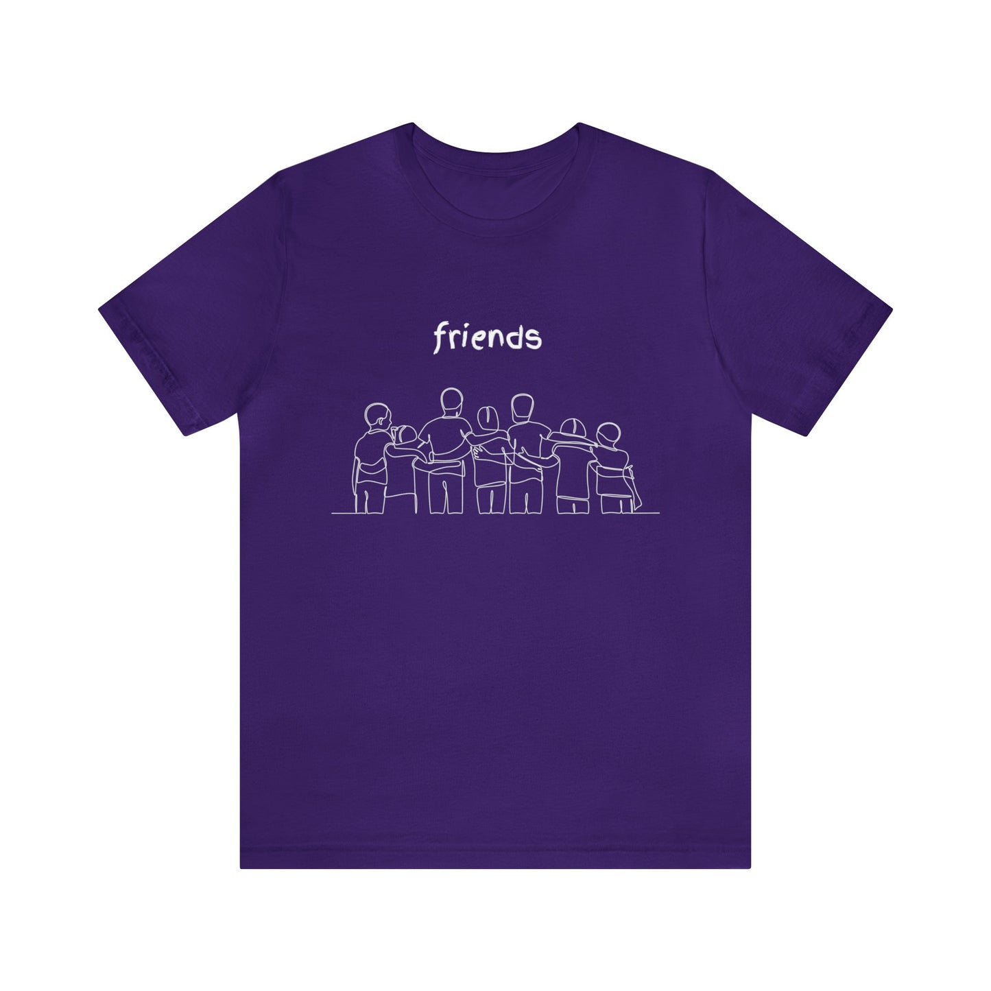 Bella+Canvas_Friends_Unisex Jersey Short Sleeve Tee