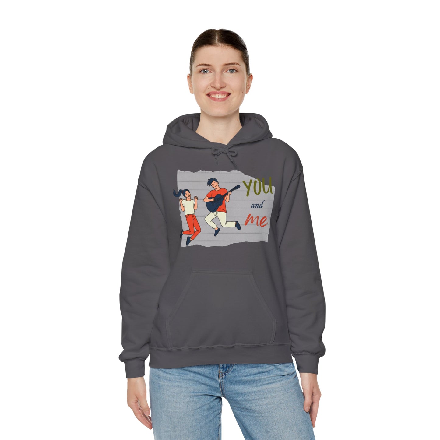 Gildan_ You & Me_Unisex Heavy Blend™ Hooded Sweatshirt