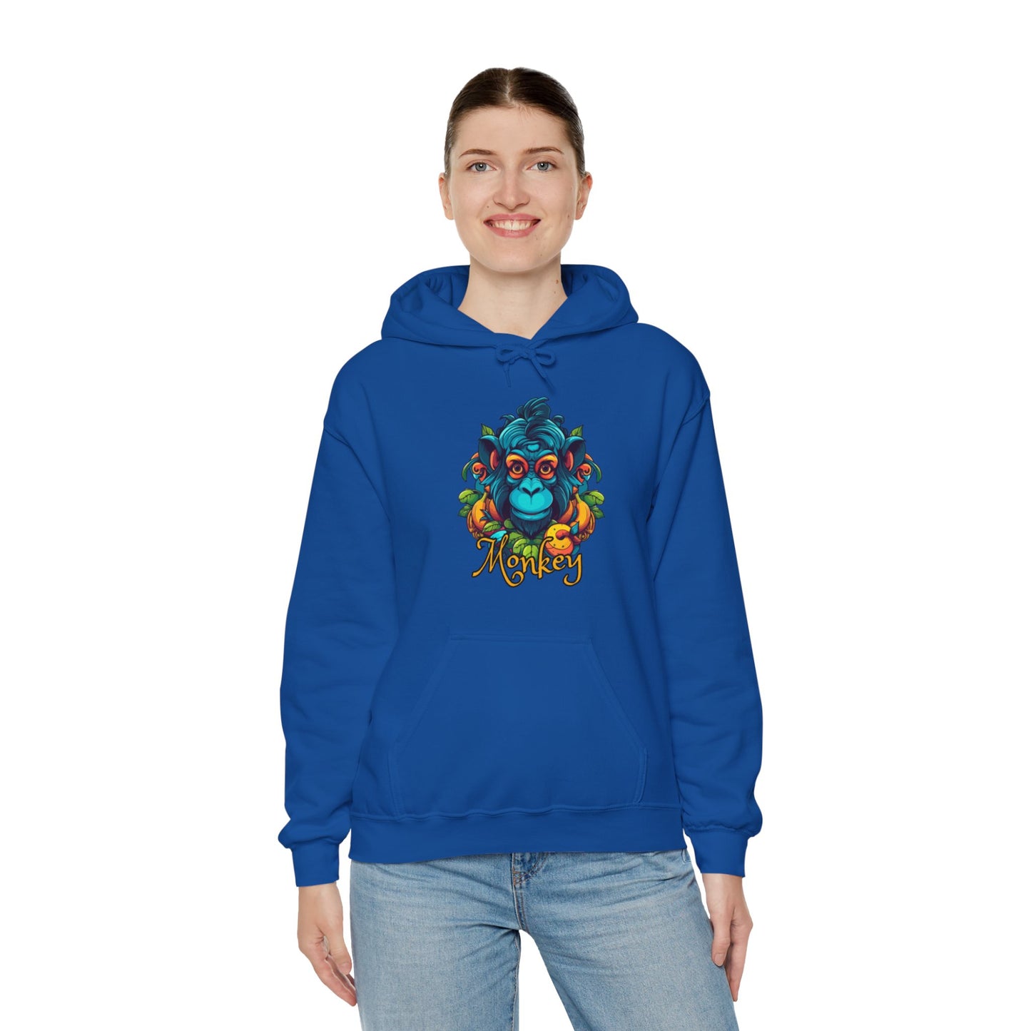 Gildan_ Monkey Graphics_Unisex Heavy Blend™ Hooded Sweatshirt