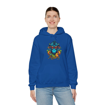 Gildan_ Monkey Graphics_Unisex Heavy Blend™ Hooded Sweatshirt