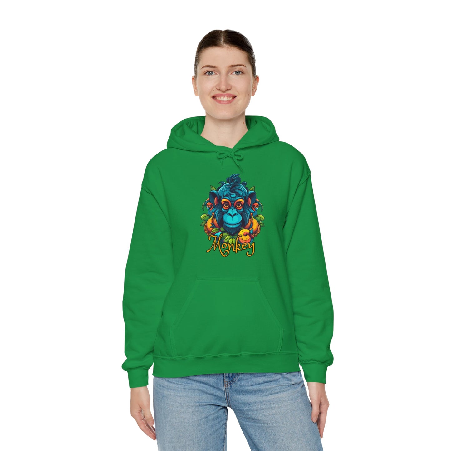 Gildan_ Monkey Graphics_Unisex Heavy Blend™ Hooded Sweatshirt