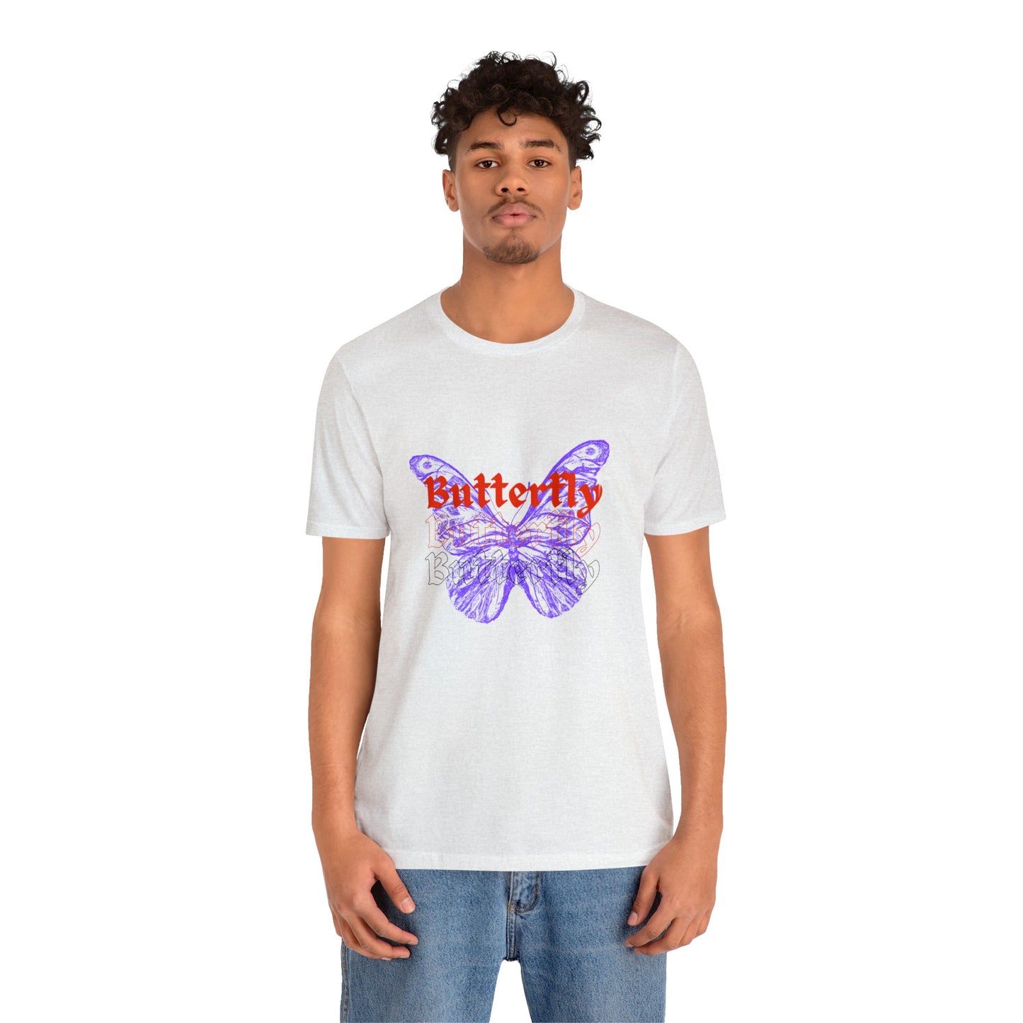 Bella+Canvas_ Butterfly_Unisex Jersey Short Sleeve Tee