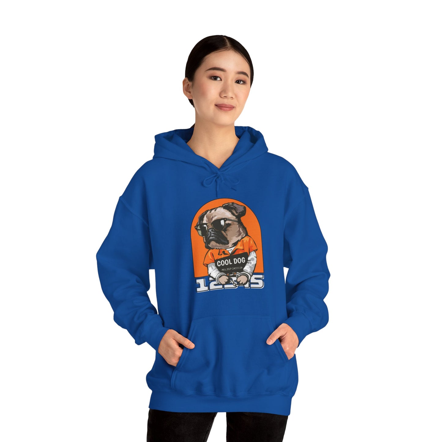 Gildan_Dog Best Friend_Unisex Heavy Blend™ Hooded Sweatshirt