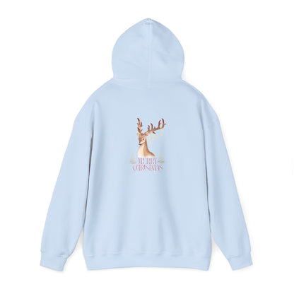 Gildan_Merry Chritmas_ Dino_Unisex Heavy Blend™ Hooded Sweatshirt