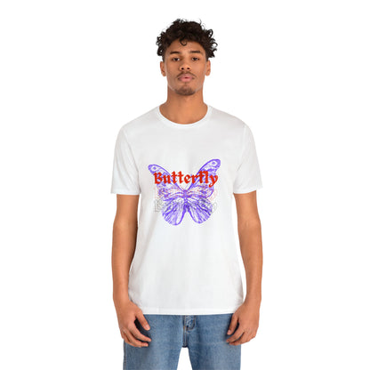 Bella+Canvas_ Butterfly_Unisex Jersey Short Sleeve Tee