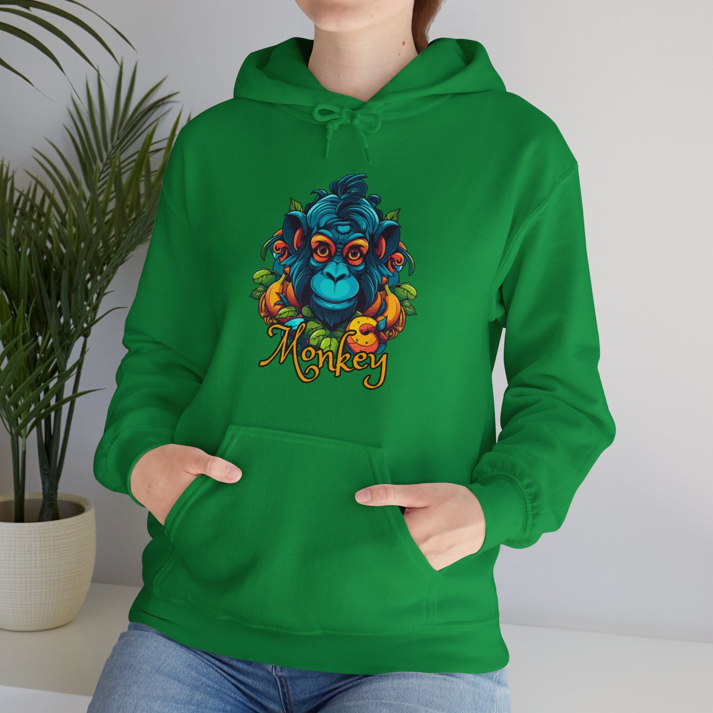 Gildan_ Monkey Graphics_Unisex Heavy Blend™ Hooded Sweatshirt