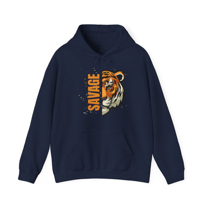 Gildan_Savage Tiger_Unisex Heavy Blend™ Hooded Sweatshirt