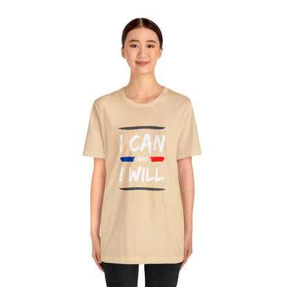 Bella+Canvas_  I Can & I Will_ Unisex Jersey Short Sleeve Tee