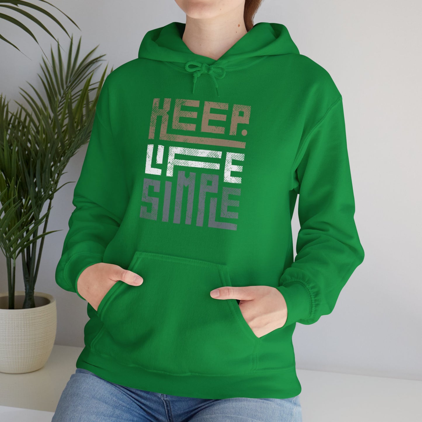 Gildan_Keep Life Simple_Unisex Heavy Blend™ Hooded Sweatshirt