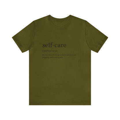 Bella+Canvas_ Self care_Unisex Jersey Short Sleeve Tee