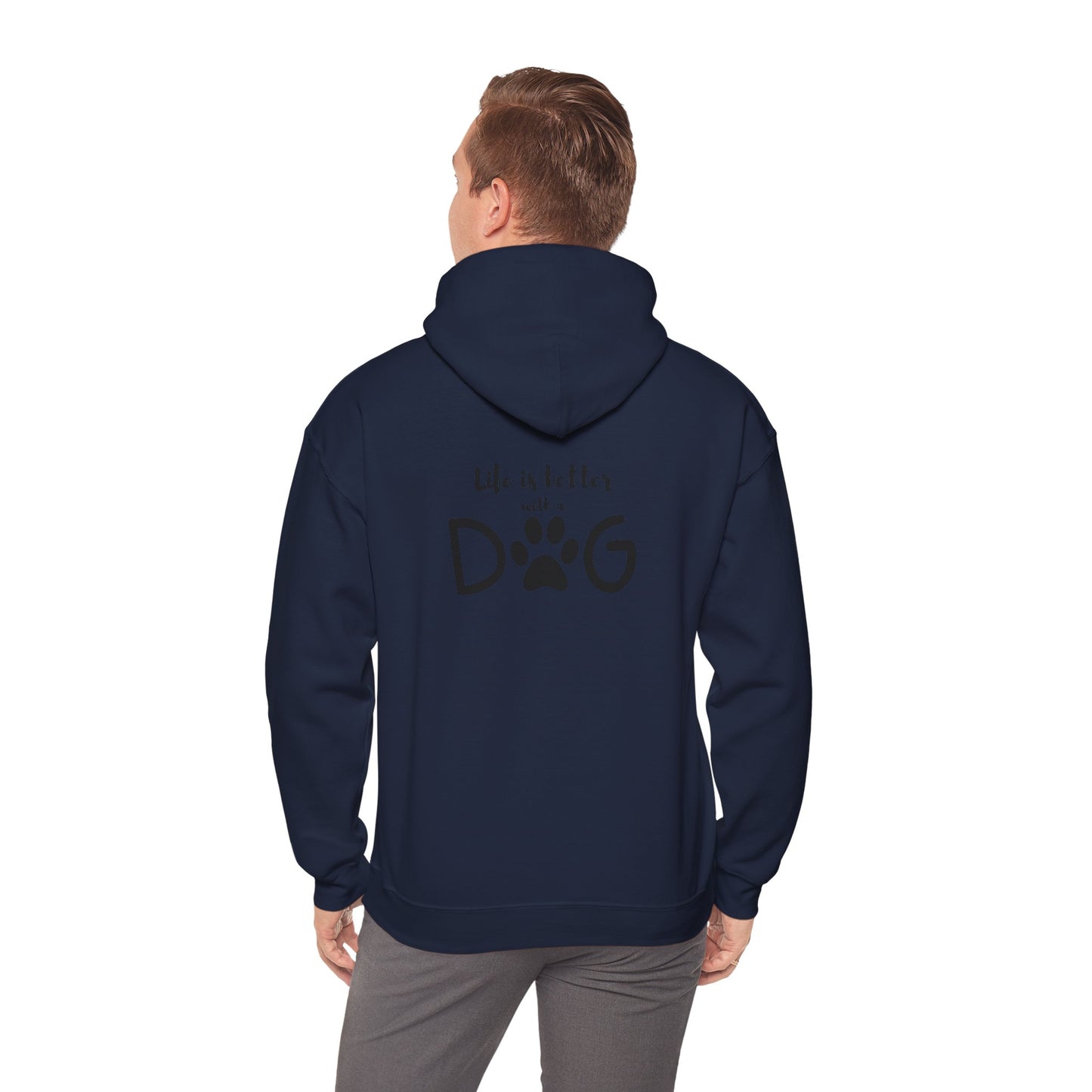 Gildan_Love & Dog_Unisex Heavy Blend™ Hooded Sweatshirt