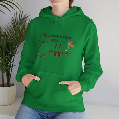 Gildan_Coffee_Unisex Heavy Blend™ Hooded Sweatshirt