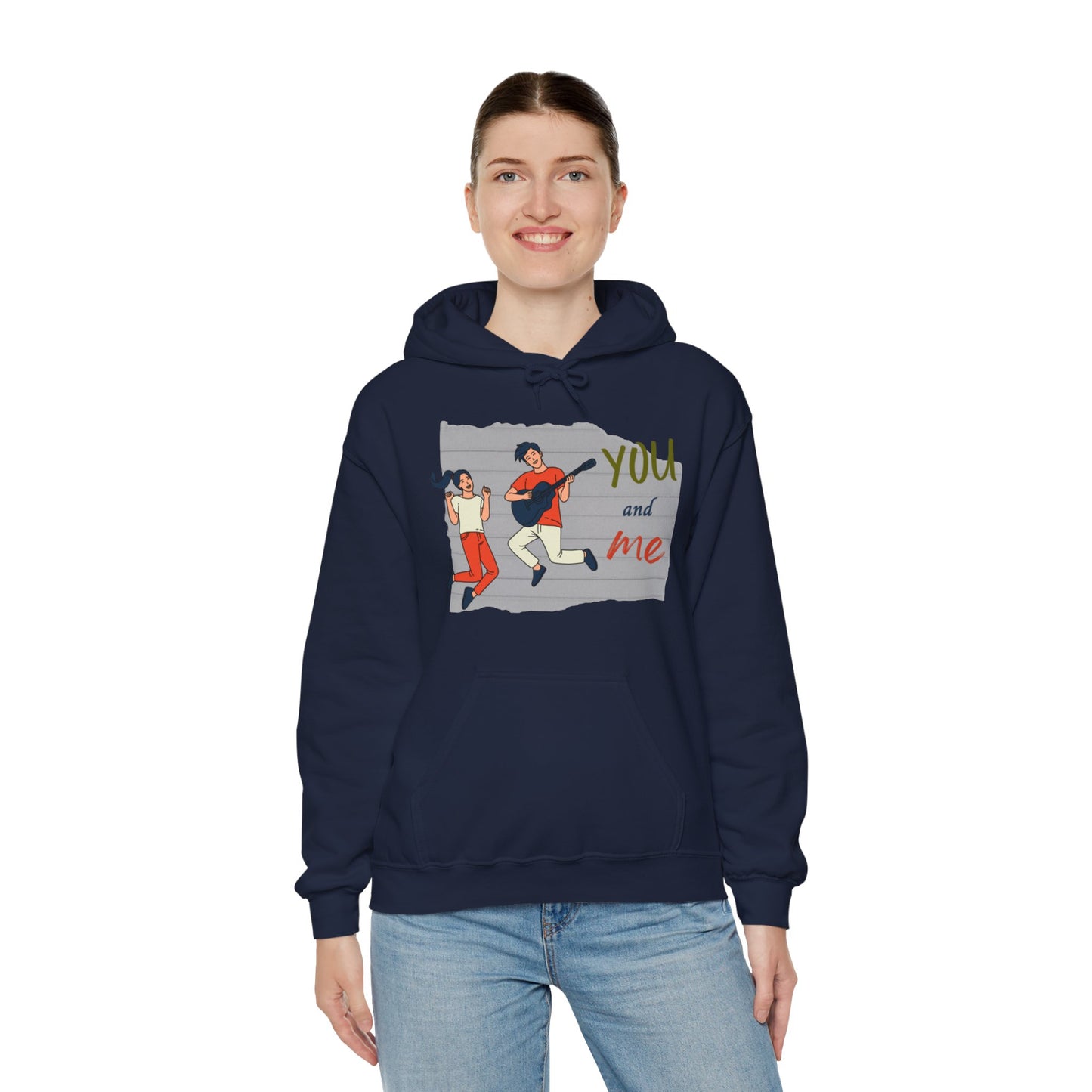 Gildan_ You & Me_Unisex Heavy Blend™ Hooded Sweatshirt