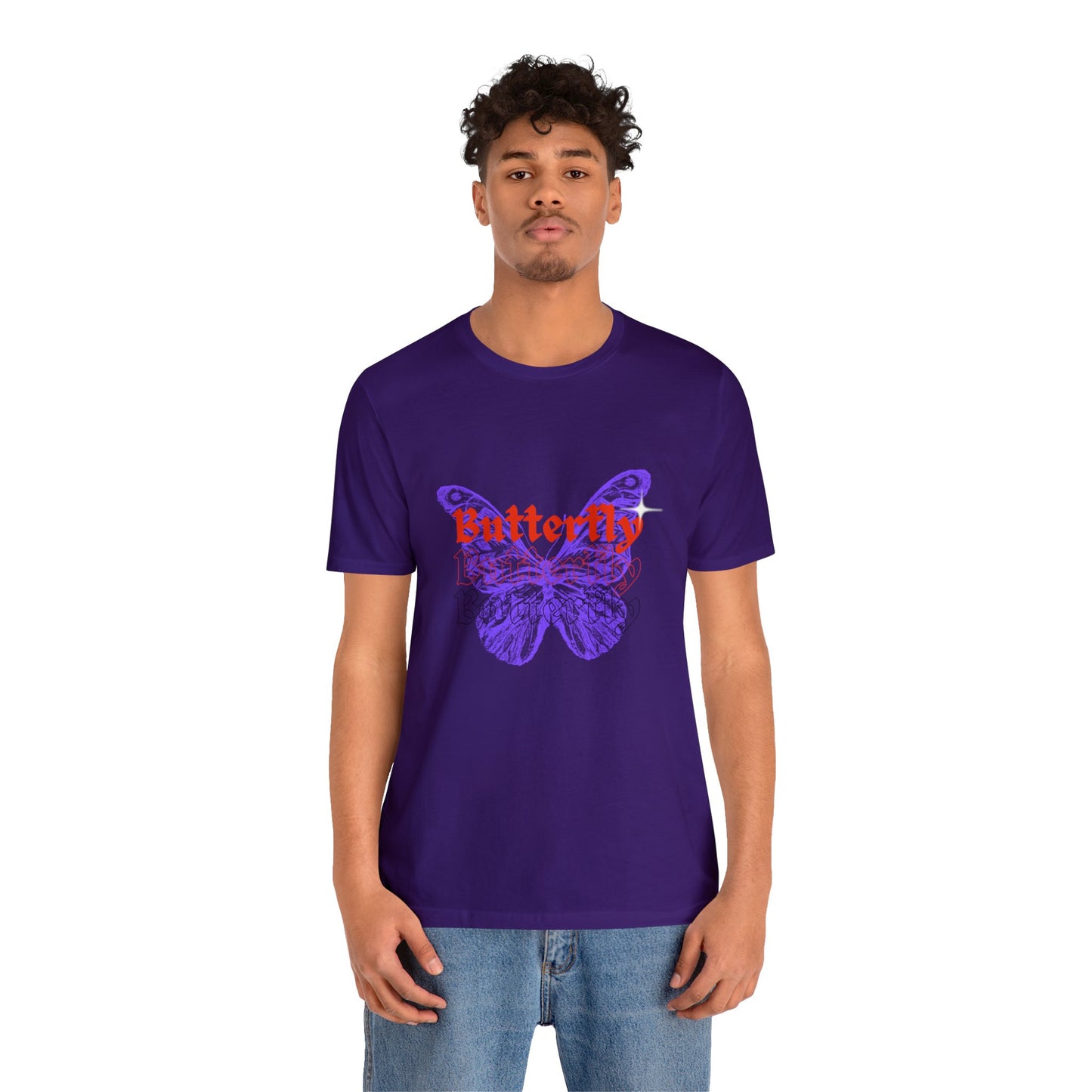 Bella+Canvas_ Butterfly_Unisex Jersey Short Sleeve Tee