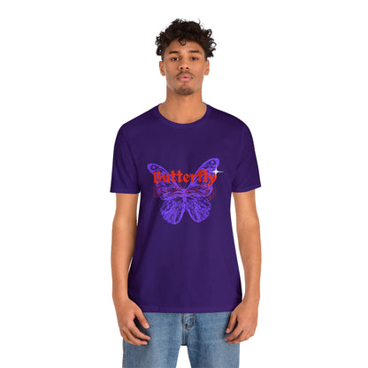 Bella+Canvas_ Butterfly_Unisex Jersey Short Sleeve Tee