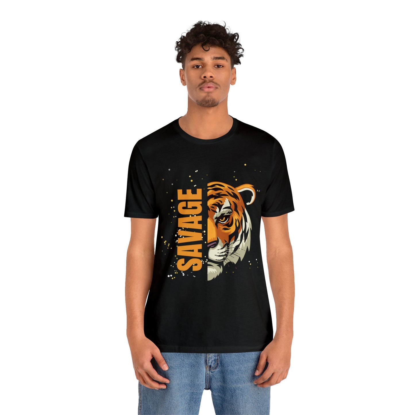 Bella+Canvas Savage Tiger_Unisex Jersey Short Sleeve Tee