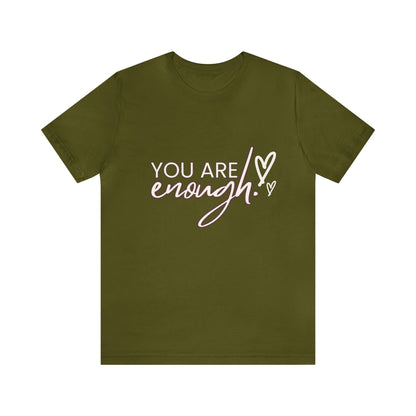 Bella+Canvas_You are Enough_Unisex Jersey Short Sleeve Tee