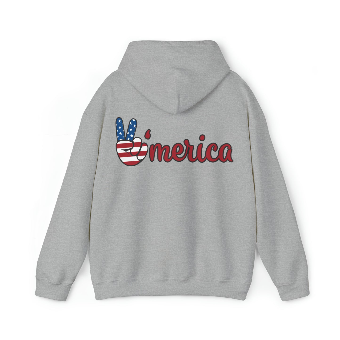 Gildan_My Star_America_Unisex Heavy Blend™ Hooded Sweatshirt