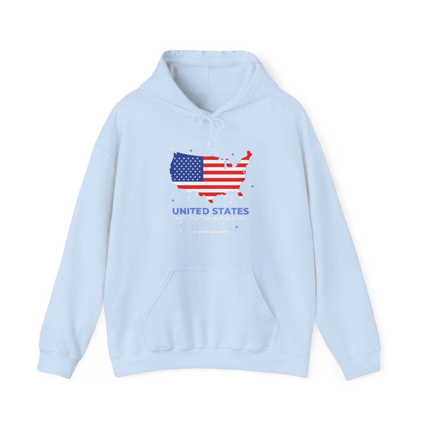 Gildan_America Map_Unisex Heavy Blend™ Hooded Sweatshirt