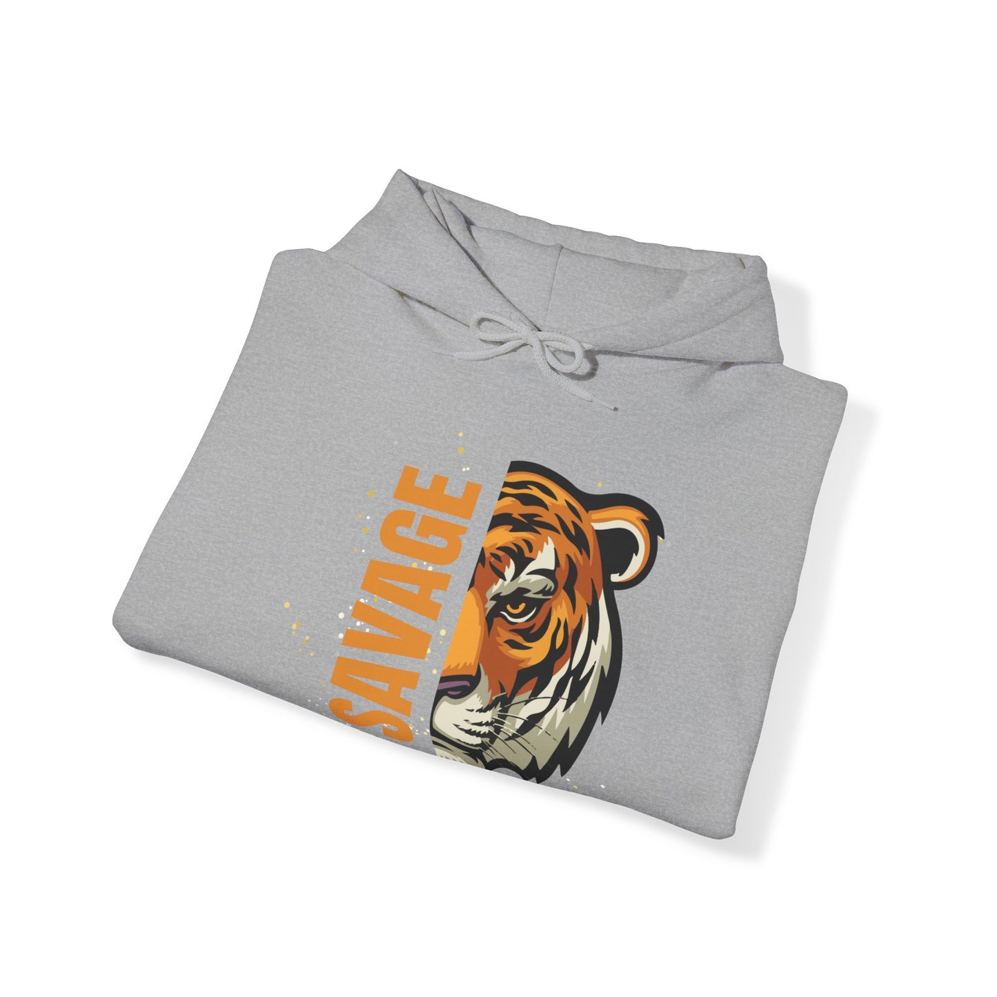 Gildan_Savage Tiger_Unisex Heavy Blend™ Hooded Sweatshirt