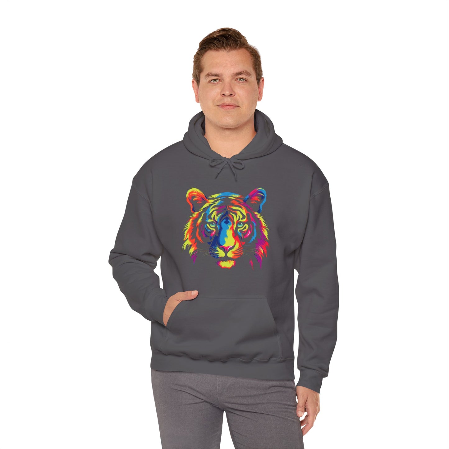 Gildan_Tiger_Unisex Heavy Blend™ Hooded Sweatshirt