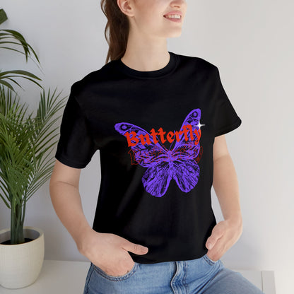 Bella+Canvas_ Butterfly_Unisex Jersey Short Sleeve Tee