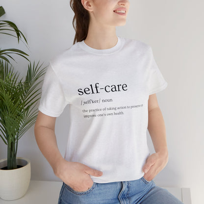 Bella+Canvas_ Self care_Unisex Jersey Short Sleeve Tee