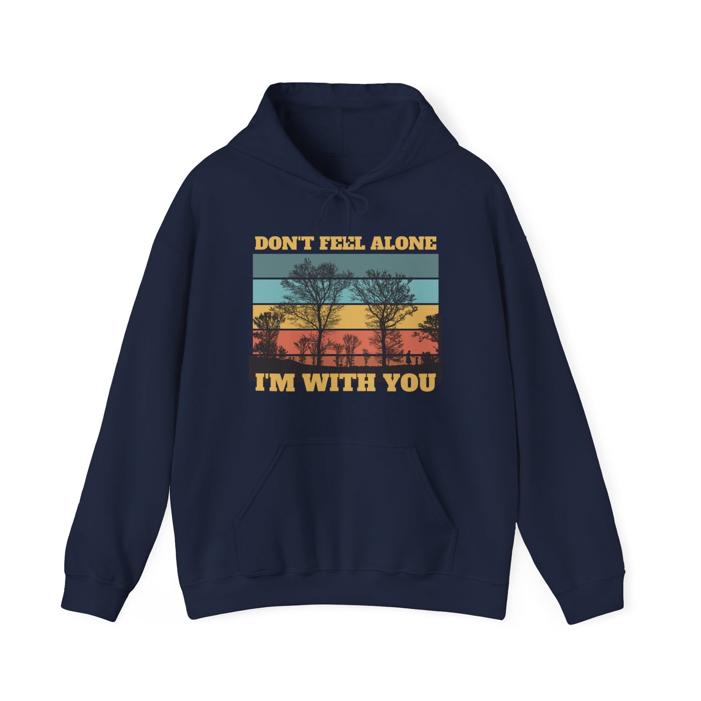 Gildan_Dont feel Alone Nature_Unisex Heavy Blend™ Hooded Sweatshirt