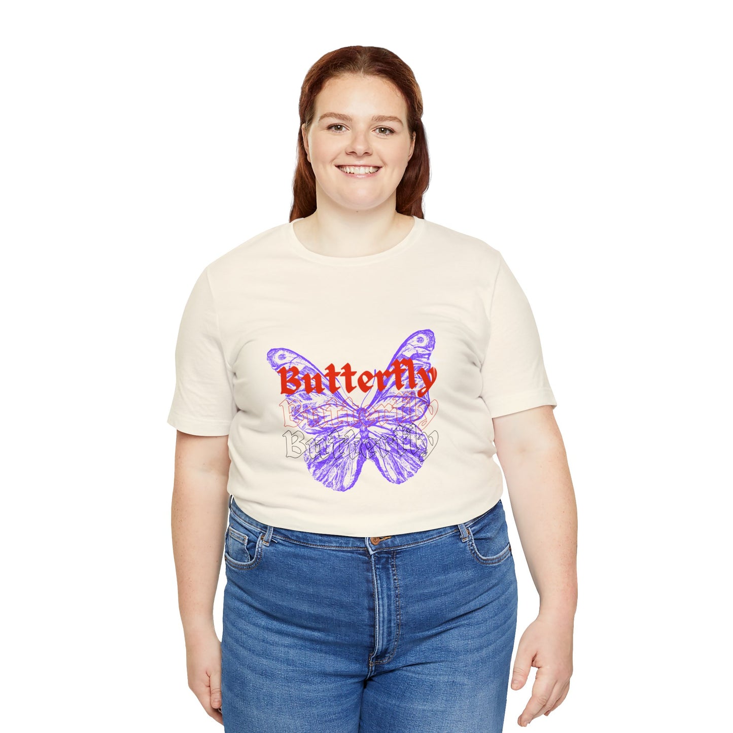 Bella+Canvas_ Butterfly_Unisex Jersey Short Sleeve Tee