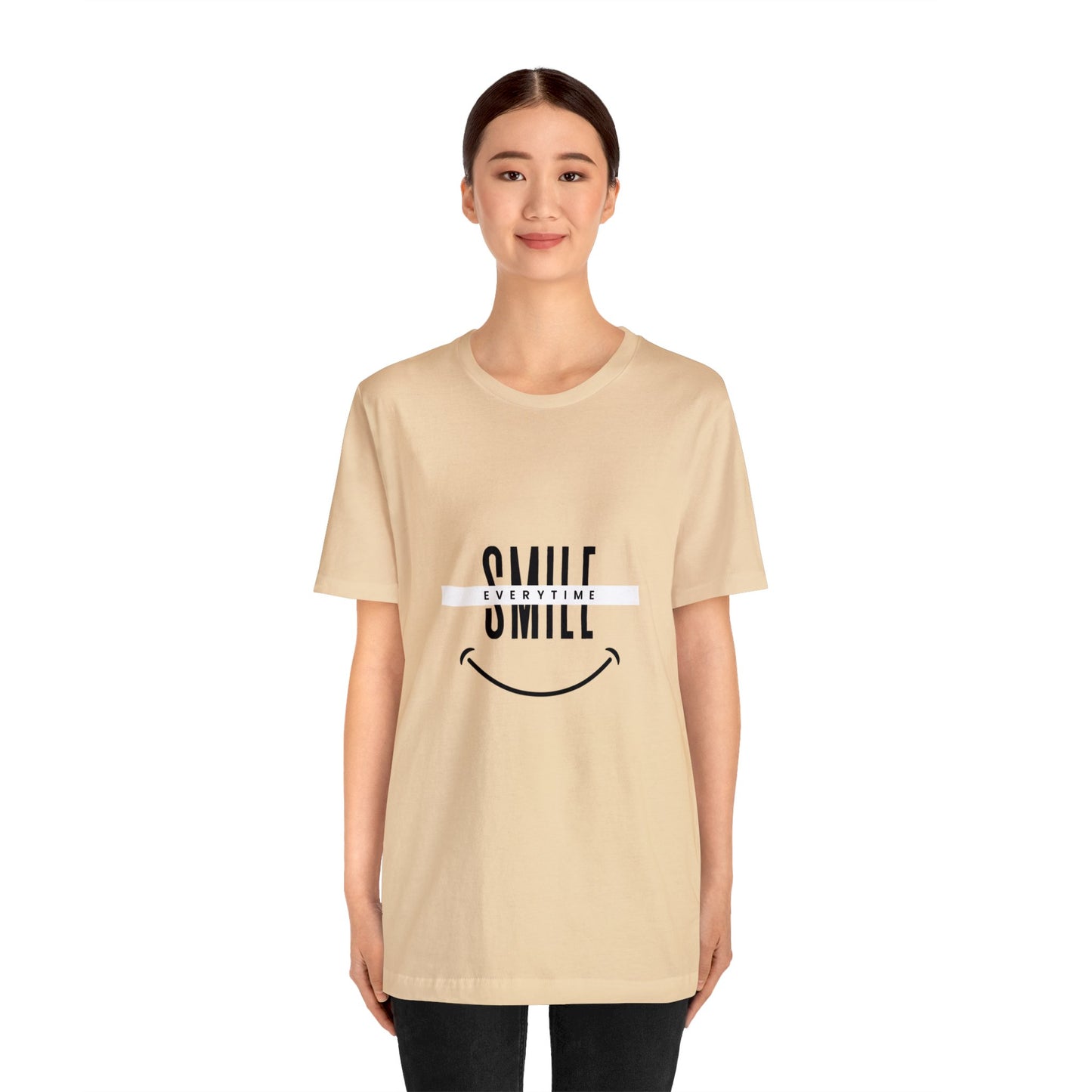 Bella+Canvas_Smile forever_Unisex Jersey Short Sleeve Tee