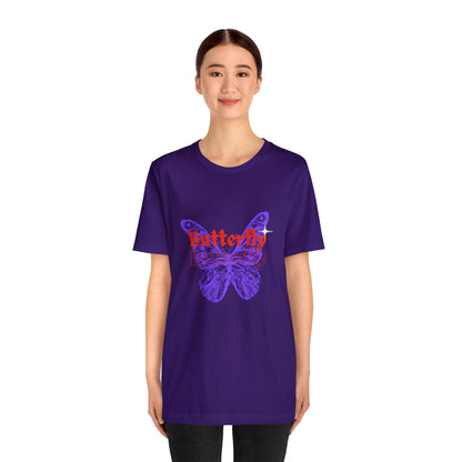 Bella+Canvas_ Butterfly_Unisex Jersey Short Sleeve Tee