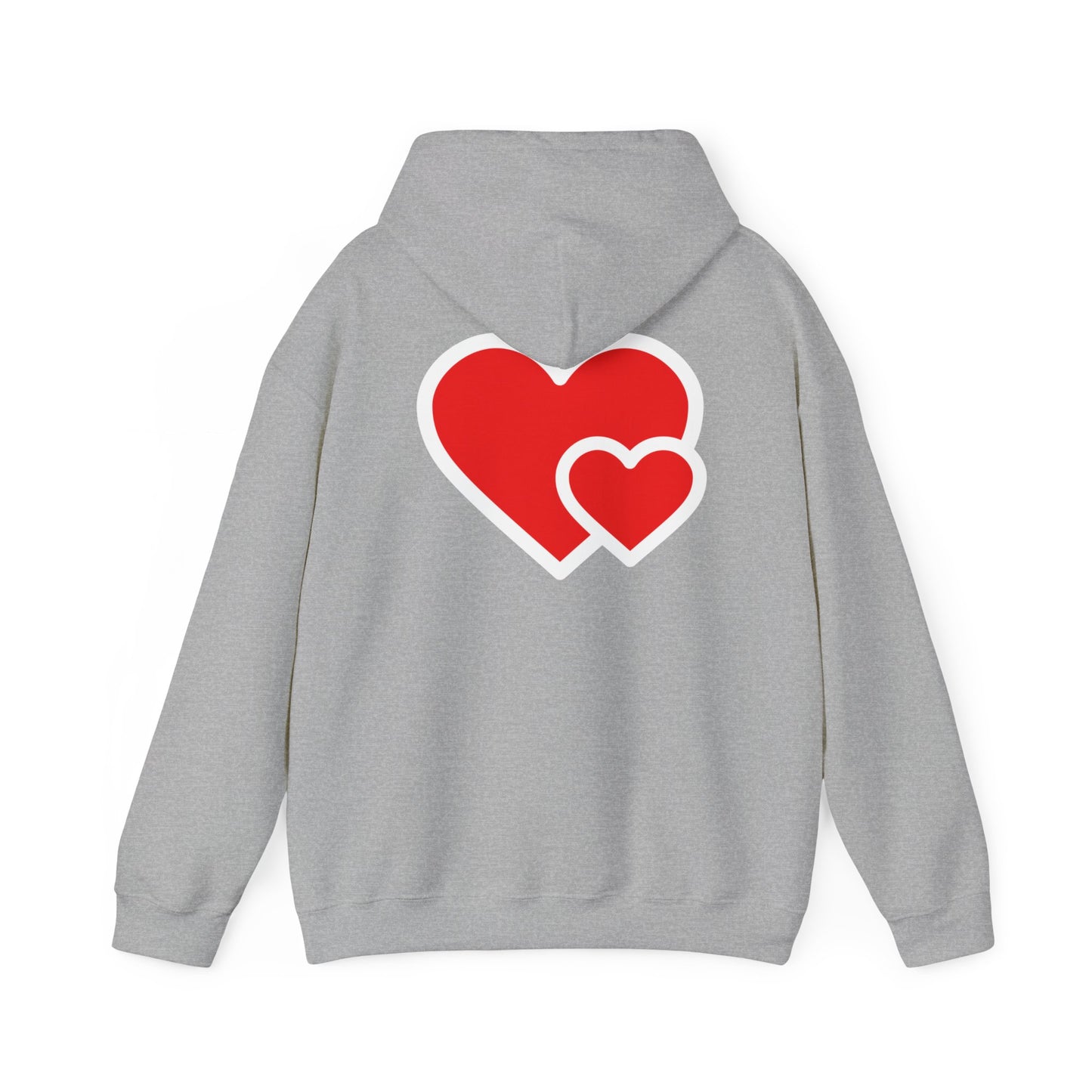 Gildan_Love Heart_Unisex Heavy Blend™ Hooded Sweatshirt