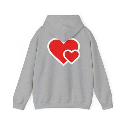 Gildan_Love Heart_Unisex Heavy Blend™ Hooded Sweatshirt