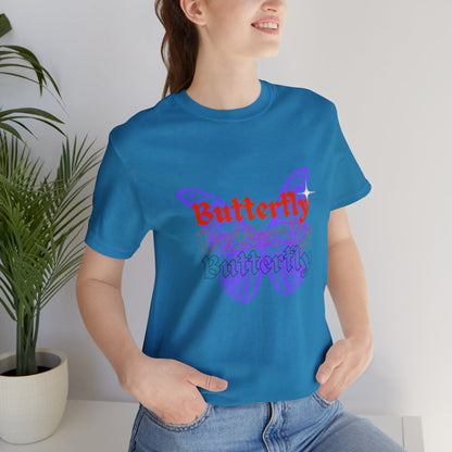 Bella+Canvas_ Butterfly_Unisex Jersey Short Sleeve Tee