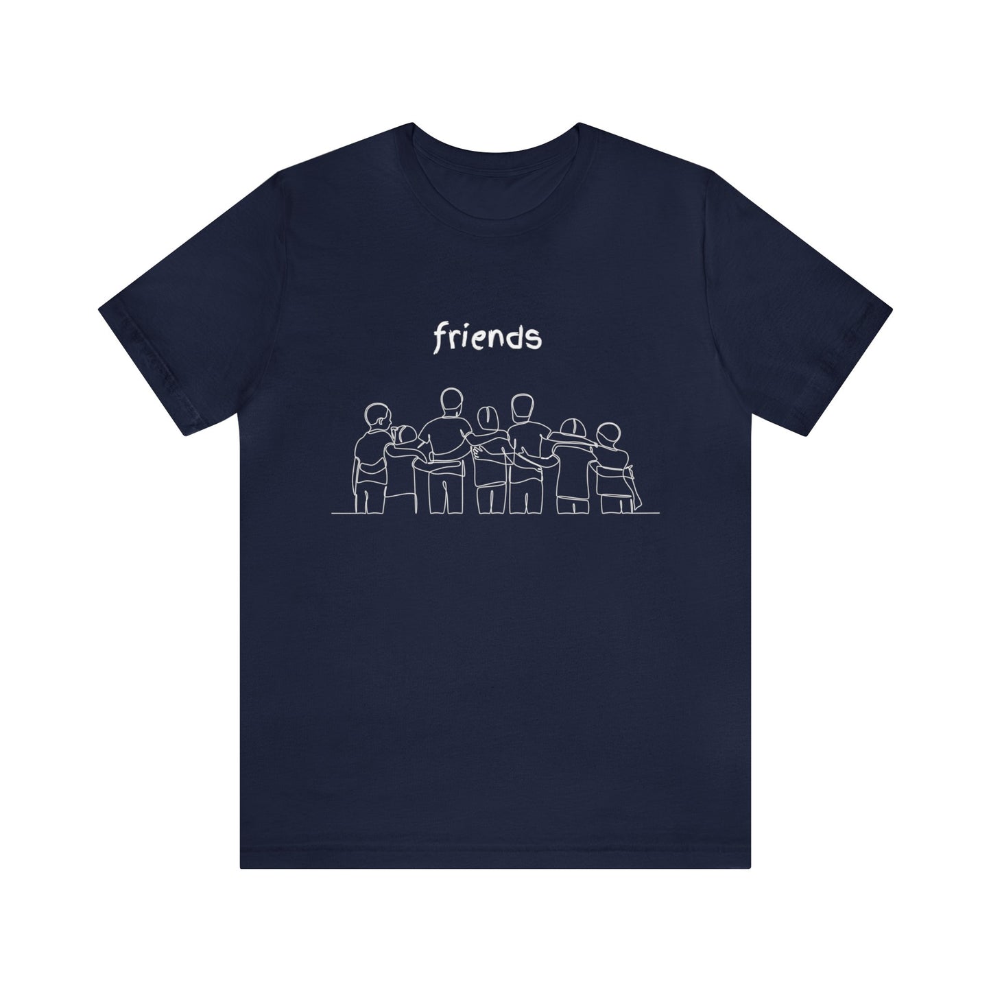 Bella+Canvas_Friends_Unisex Jersey Short Sleeve Tee