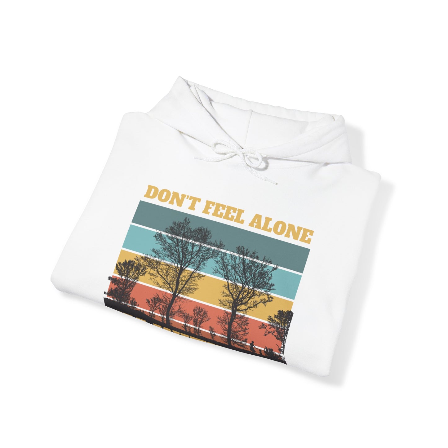Gildan_Dont feel Alone Nature_Unisex Heavy Blend™ Hooded Sweatshirt