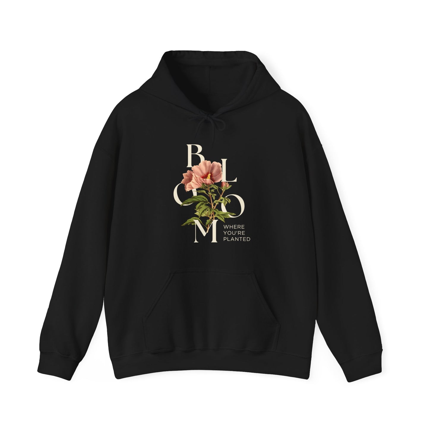 Gildan_Vintange _Flowers_Unisex Heavy Blend™ Hooded Sweatshirt