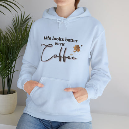 Gildan_Coffee_Unisex Heavy Blend™ Hooded Sweatshirt