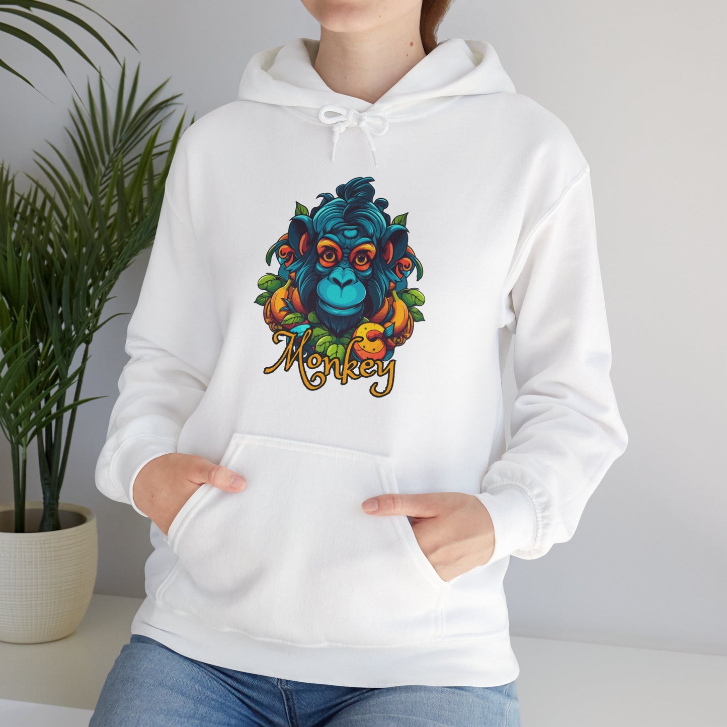 Gildan_ Monkey Graphics_Unisex Heavy Blend™ Hooded Sweatshirt