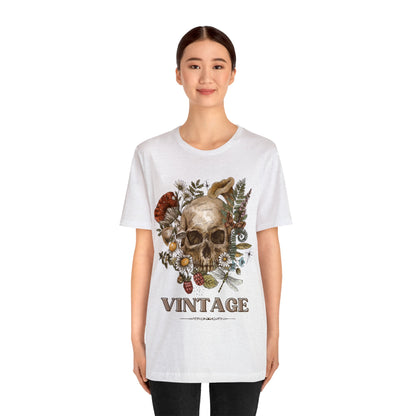 Bella+Canvas_Vintage Skull_Unisex Jersey Short Sleeve Tee