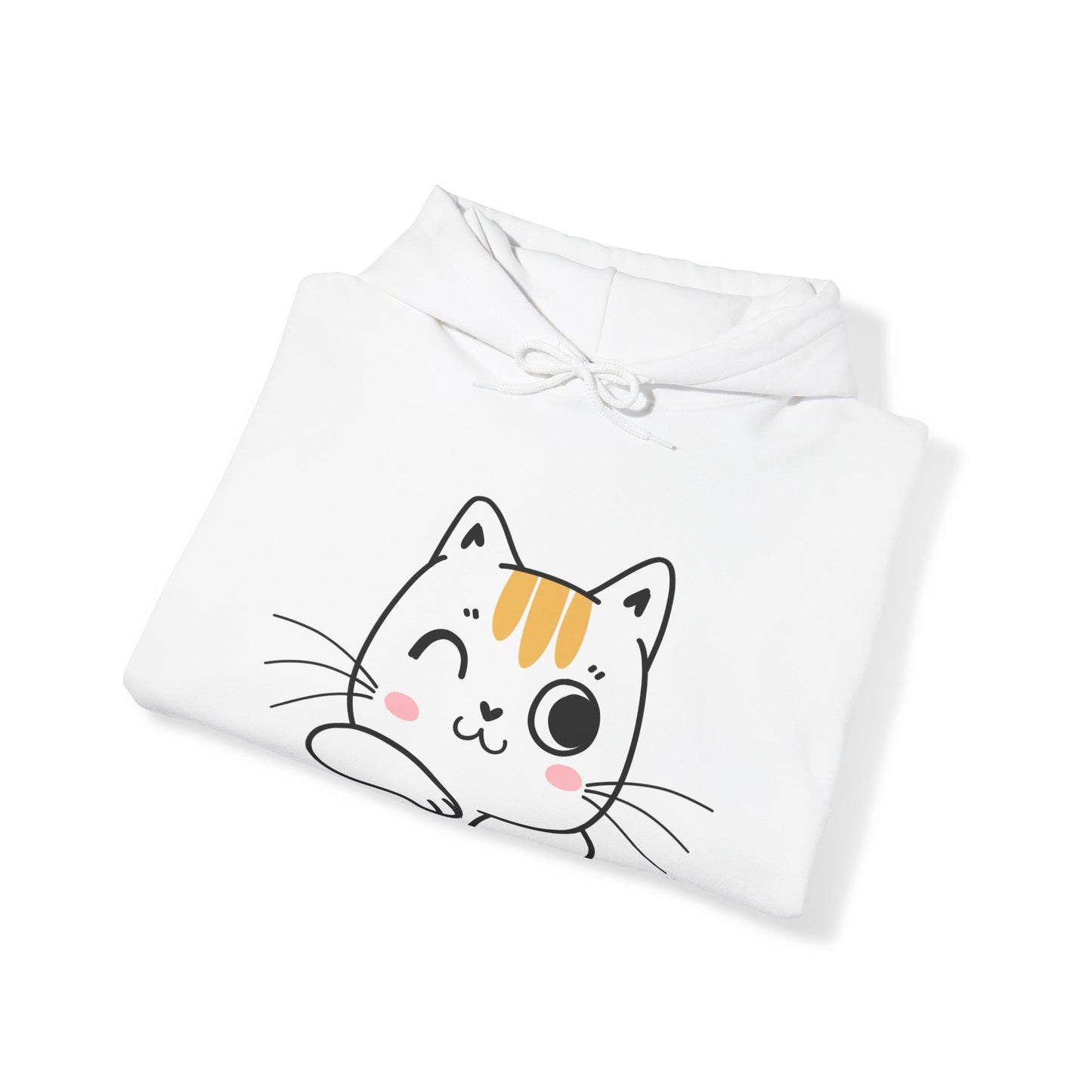 Gildan_ Cat_Unisex Heavy Blend™ Hooded Sweatshirt